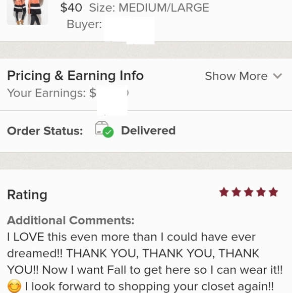 5🌟Peach Black Fall Vest - Picture 4 of 4